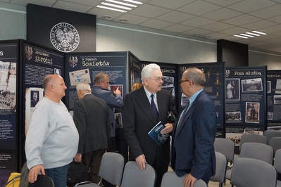 Otwarcie wystawy „Zgładzona formacja. Policja Województwa Śląskiego 1922–1939” w Przystanku IPN w Katowicach.
