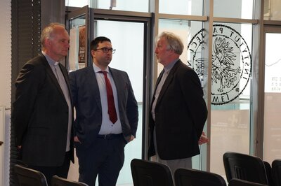 Promocja książki dr. Rafała Łatki w Katowicach.