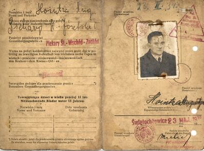 17. Przepustka graniczna.