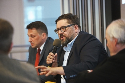 Panel dyskusyjny o Wojciechu Korfantym w Domu Spotkań z Historią.