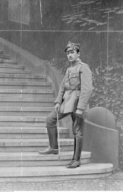 Alfons Zgrzebniok – dowódca I powstania śląskiego (Zbiory Narodowego Archiwum Cyfrowego)