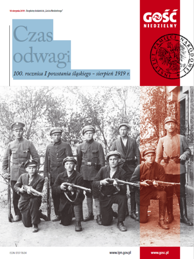 Dodatki prasowe IPN dot. 100. rocznicy wybuchu I Powstania Śląskiego.