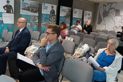 Konferencja prasowa na temat obchodów 100. rocznicy wybuchu I Powstania Śląskiego zorganizowanych przez Oddział IPN w Katowicach.