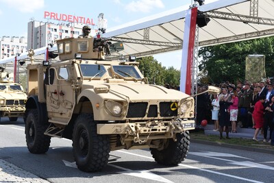 Defilada „Wierni Polsce” w Katowicach.