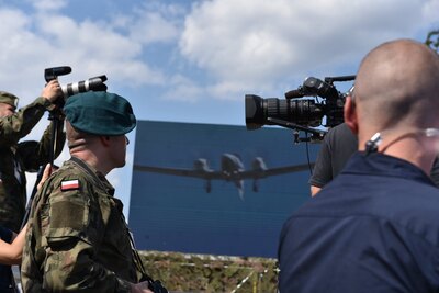 Defilada „Wierni Polsce” w Katowicach.