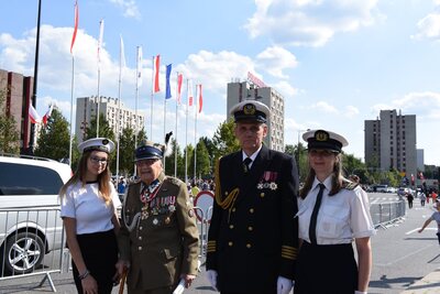 Defilada „Wierni Polsce” w Katowicach.