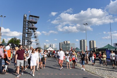 Defilada „Wierni Polsce” w Katowicach.