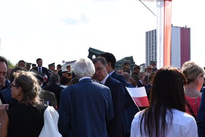 Defilada „Wierni Polsce” w Katowicach.