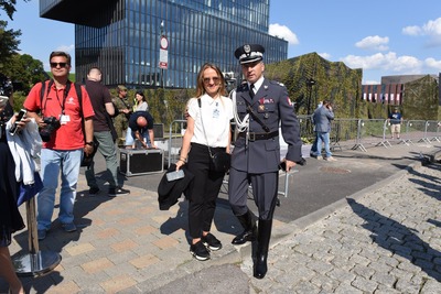 Defilada „Wierni Polsce” w Katowicach.