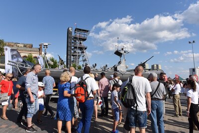 Defilada „Wierni Polsce” w Katowicach.