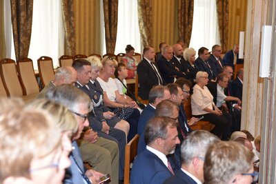 Sesja Sejmiku Województwa Śląskiego z udziałem Prezydenta Rzeczypospolitej Polskiej Andrzeja Dudy.