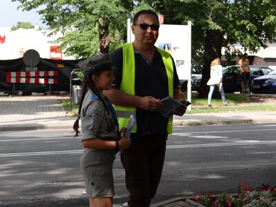 Akcja ZHP w Lublińcu.