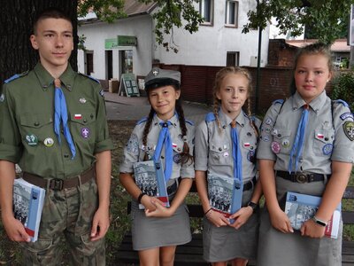 Akcja ZHP w Lublińcu.