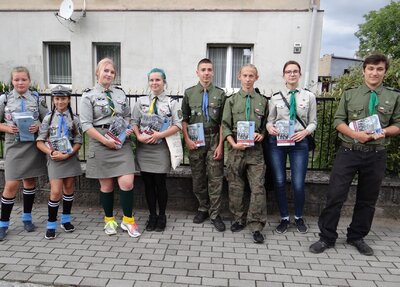 Akcja ZHP w Lublińcu.