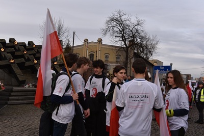 Bieg im. Dziewięciu Górników w Katowicach.