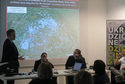 Sesja naukowa o deportacjach mieszkańców Węgier do Związku Sowieckiego (1944/1945).