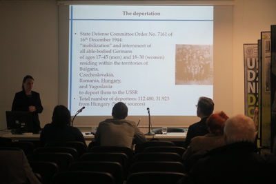 Sesja naukowa o deportacjach mieszkańców Węgier do Związku Sowieckiego (1944/1945).