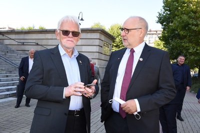 Regionalne obchody 40. rocznicy powstania NSZZ „Solidarność” w Katowicach.