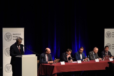 Konferencja naukowa „Z dala od Centrum. Sierpień 1980 na południu Polski w świetle działań partii i bezpieki”. Fot. K. Liszka