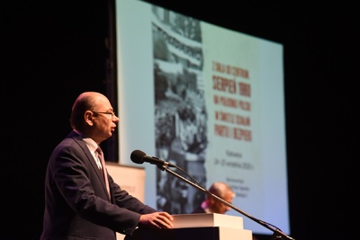 Konferencja naukowa „Z dala od Centrum. Sierpień 1980 na południu Polski w świetle działań partii i bezpieki”. Fot. K. Liszka