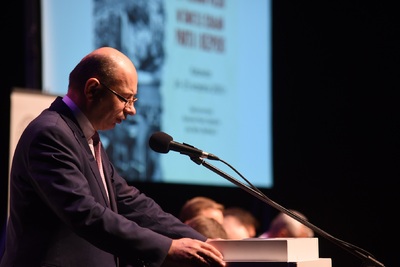 Konferencja naukowa „Z dala od Centrum. Sierpień 1980 na południu Polski w świetle działań partii i bezpieki”. Fot. K. Liszka