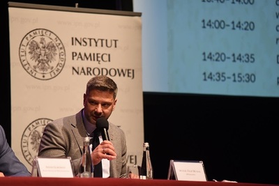 Konferencja naukowa „Z dala od Centrum. Sierpień 1980 na południu Polski w świetle działań partii i bezpieki”. Fot. K. Liszka