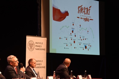 Konferencja naukowa „Z dala od Centrum. Sierpień 1980 na południu Polski w świetle działań partii i bezpieki”. Fot. K. Liszka