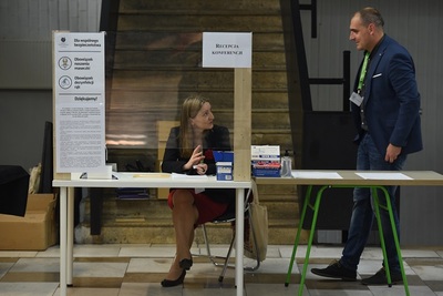 Konferencja naukowa „Z dala od Centrum. Sierpień 1980 na południu Polski w świetle działań partii i bezpieki”. Fot. K. Liszka