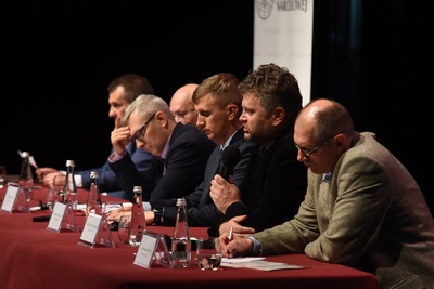 Konferencja naukowa „Z dala od Centrum. Sierpień 1980 na południu Polski w świetle działań partii i bezpieki”. Fot. K. Liszka