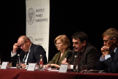 Konferencja naukowa „Z dala od Centrum. Sierpień 1980 na południu Polski w świetle działań partii i bezpieki”. Fot. K. Liszka