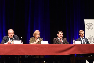 Konferencja naukowa „Z dala od Centrum. Sierpień 1980 na południu Polski w świetle działań partii i bezpieki”. Fot. K. Liszka