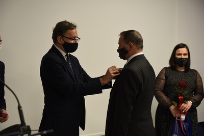 Wręczenie Krzyży Wolności i Solidarności w Częstochowie. Fot. K. Liszka