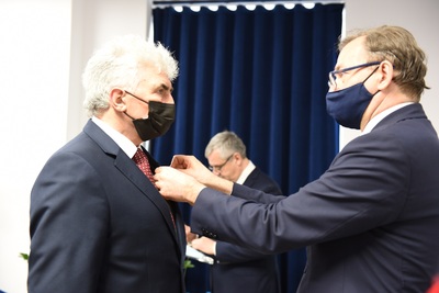 Wręczenie Krzyży Wolności i Solidarności w Częstochowie. Fot. M. Kobylańska