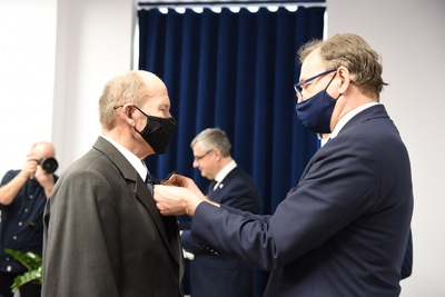 Wręczenie Krzyży Wolności i Solidarności w Częstochowie. Fot. M. Kobylańska