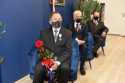 Wręczenie Krzyży Wolności i Solidarności w Częstochowie. Fot. M. Kobylańska