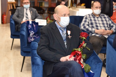 Wręczenie Krzyży Wolności i Solidarności w Częstochowie. Fot. M. Kobylańska