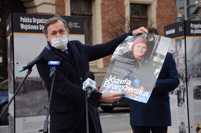 Prezes IPN dr Jarosław Szarek. Fot. Ż. Wierzgacz