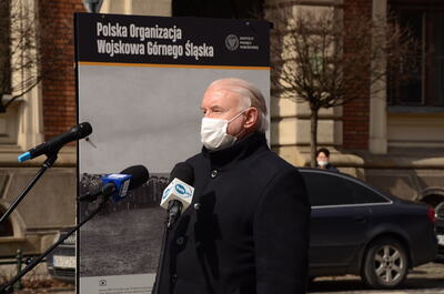 Doradca wojewody śląskiego Czesław Sobierajski. Fot. Ż. Wierzgacz