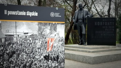 W 148. rocznicę urodzin Wojciecha Korfantego w Warszawie prezentacja wystawy „Powstania śląskie 1919–1921” . Fot. K. Liszka