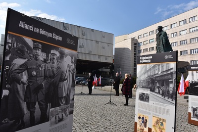 Otwarcie wystawy „Powstania śląskie 1919–1921” w 148. rocznicę urodzin Wojciecha Korfantego. Fot. M. Kobylańska