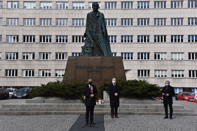 Otwarcie wystawy „Powstania śląskie 1919–1921” w 148. rocznicę urodzin Wojciecha Korfantego. Fot. M. Kobylańska