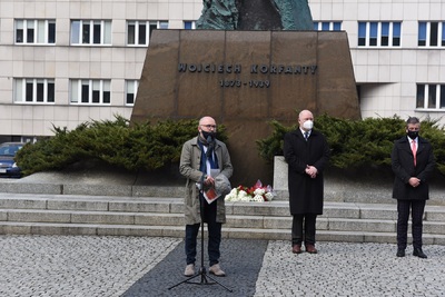 Otwarcie wystawy „Powstania śląskie 1919–1921” w 148. rocznicę urodzin Wojciecha Korfantego. Fot. M. Kobylańska