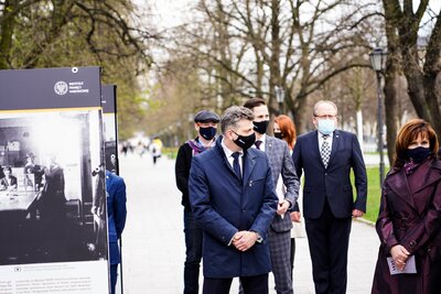 Uroczystość w 148. rocznicę urodzin Wojciecha Korfantego w Warszawie. Fot. MN/BUWiM.
