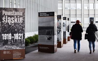 Kielce. Wystawa „Powstania śląskie 1919-1921”. Fot. Katarzyna Pronobis