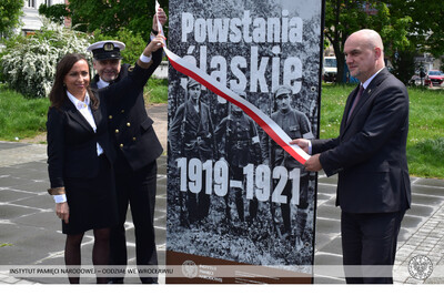 Prezentacja wystawy „Powstania śląskie 1919–1921” we Wrocławiu. Fot. IPN Wrocław