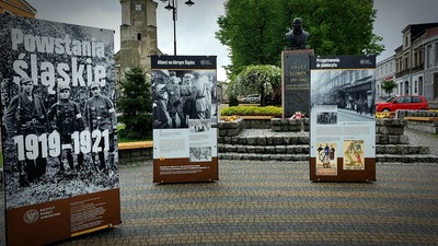 Prezentacja wystawy „Powstania śląskie 1919–1921” w Woźnikach. Fot. K. Liszka