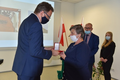 Uroczystość wręczenia nagrody honorowej „Świadek Historii” w Katowicach. Fot. M. Kobylańska