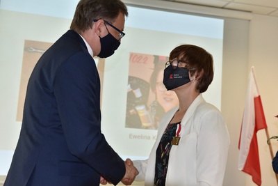 Uroczystość wręczenia nagrody honorowej „Świadek Historii” w Katowicach. Fot. M. Kobylańska