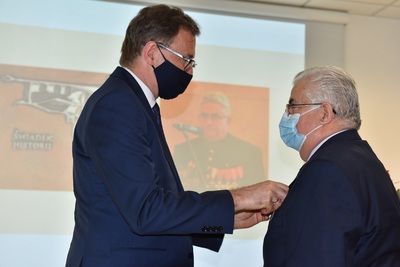 Uroczystość wręczenia nagrody honorowej „Świadek Historii” w Katowicach. Fot. M. Kobylańska