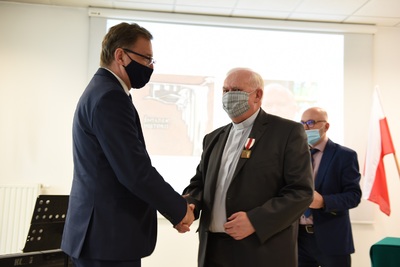 Uroczystość wręczenia nagrody honorowej „Świadek Historii” w Katowicach. Fot. M. Kobylańska